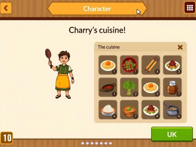 Curry Magic Journey gameplay screenshot showing cooking interface